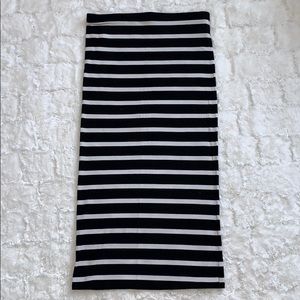 Xhilaration Strapless Stripped Dress Size M